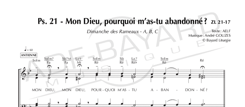 Bayard Musique Psaumes Des Dimanches Et Fetes Annee B A Gouzes Ensemble Vocal Hilarium